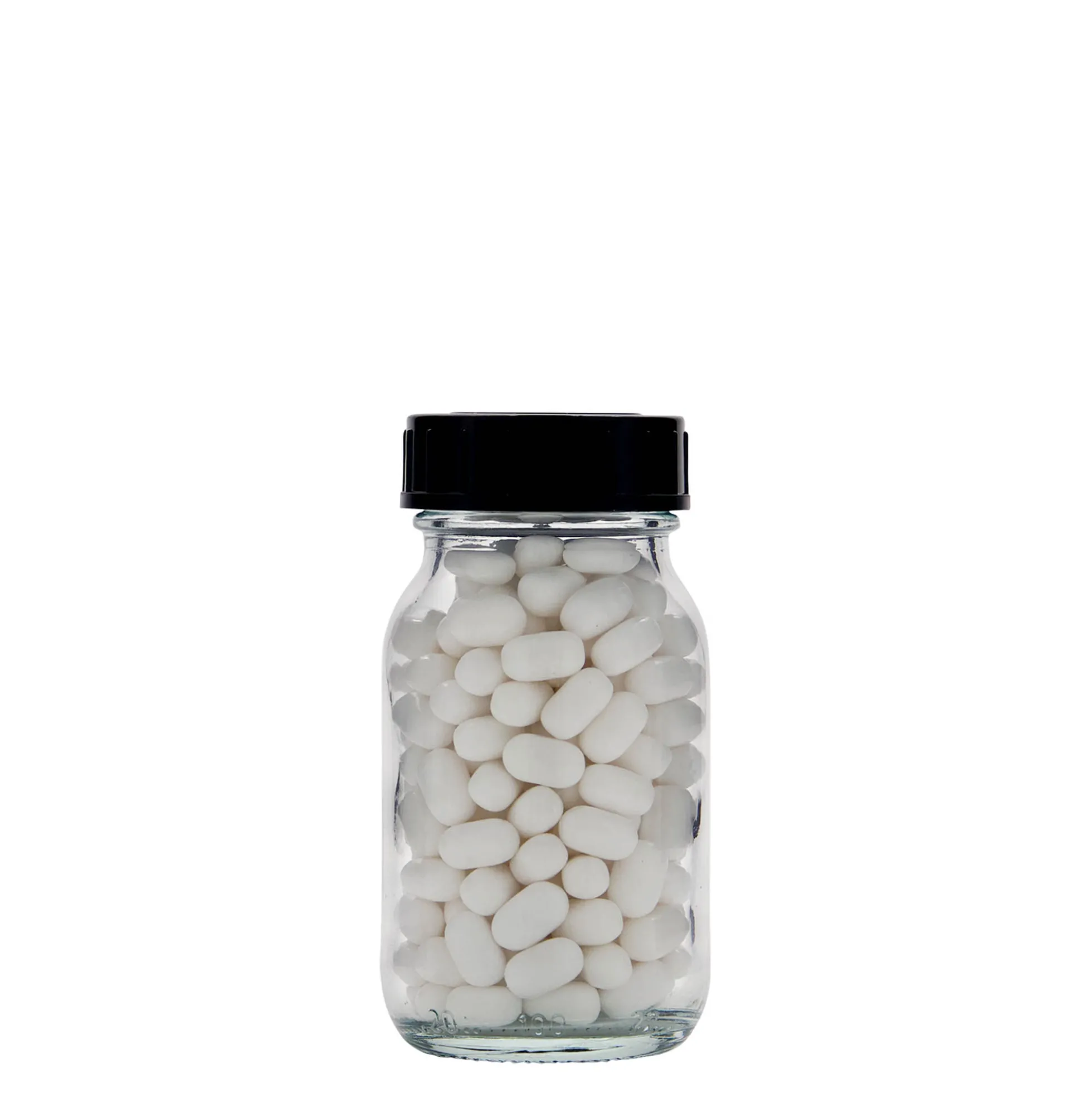 100 ml barattolo a collo largo, bocca: DIN 40
