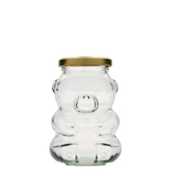 285 ml barattolo a forma di orsetto, bocca: Twist-Off (TO 58)