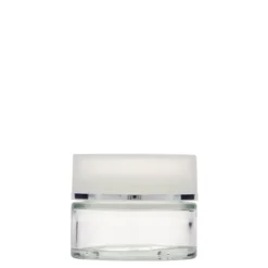 50 ml barattolo 'Clear Edition', vetro, bocca: chiusura a vite