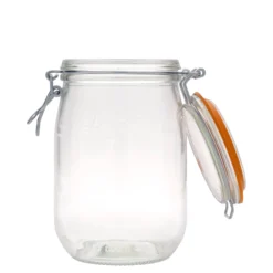 1.000 ml barattolo con chiusura a leva 'Le Parfait Super Bocal', bocca: chiusura a leva