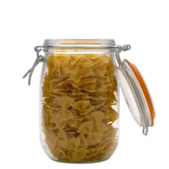 1.000 ml barattolo con chiusura a leva 'Le Parfait Super Bocal', bocca: chiusura a leva