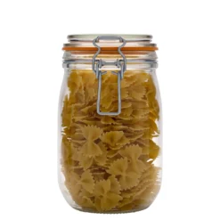 1.000 ml barattolo con chiusura a leva 'Le Parfait Super Bocal', bocca: chiusura a leva