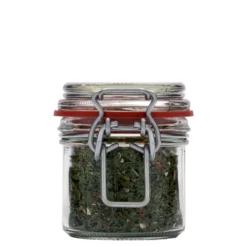 125 ml barattolo con chiusura a leva, bocca: chiusura a leva