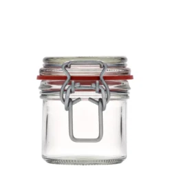 125 ml barattolo con chiusura a leva, bocca: chiusura a leva