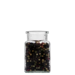 150 ml barattolo con tappo in sughero, quadrato, bocca: sughero