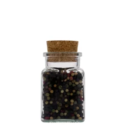 150 ml barattolo con tappo in sughero, quadrato, bocca: sughero