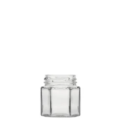 47 ml barattolo esagonale, bocca: Twist-Off (TO 43)