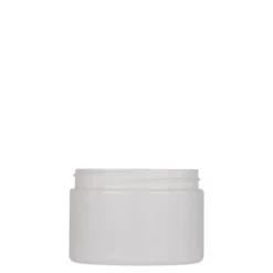 150 ml barattolo in PET 'Isabella', bianco, bocca: 70/400