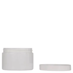 150 ml barattolo in PET 'Isabella', bianco, bocca: 70/400