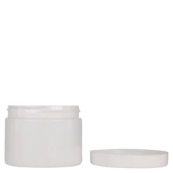 500 ml barattolo in PET 'Isabella', bianco, bocca: 100/400