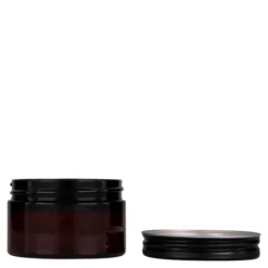 100 ml barattolo in PET 'Isabella', marrone, bocca: 70/400