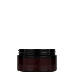 100 ml barattolo in PET 'Isabella', marrone, bocca: 70/400