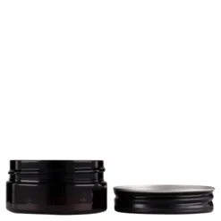 50 ml barattolo in PET 'Isabella', marrone, bocca: 70/400