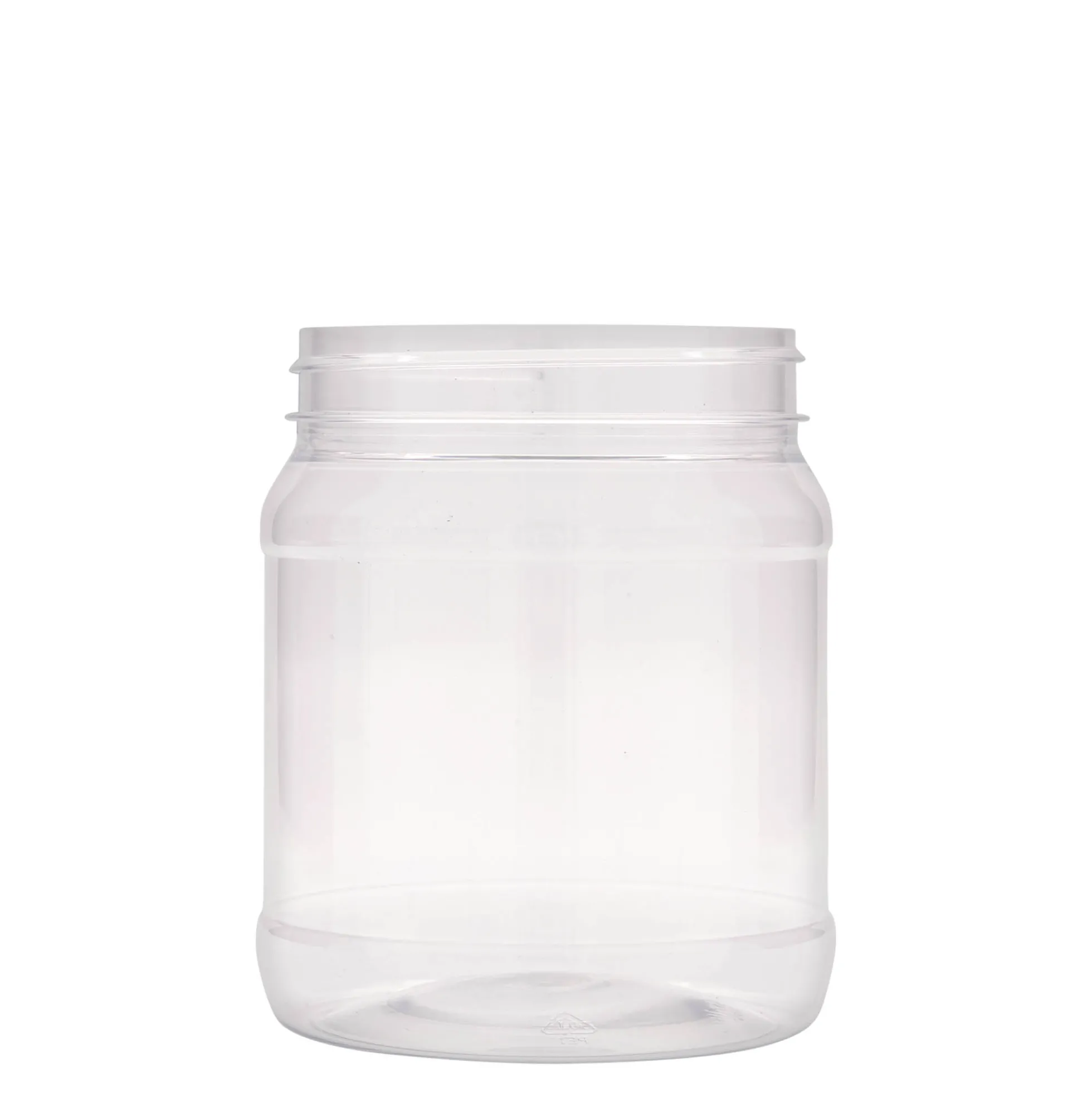 1.000 ml barattolo in PET 'Lulu', plastica, bocca: 100/400