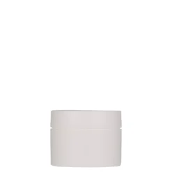 50 ml barattolo in plastica 'Antonella', PP, bianco, apertura: chiusura a vite
