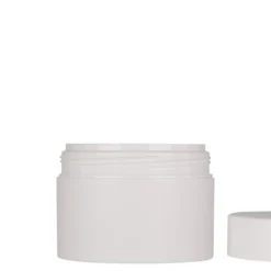 200 ml barattolo in plastica 'Antonella', PP, bianco, bocca: chiusura a vite
