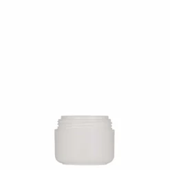 30 ml barattolo in plastica 'Bianca', PP, bianco, bocca: chiusura a vite