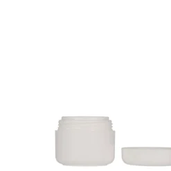 15 ml barattolo in plastica 'Bianca', PP, bianco, bocca: chiusura a vite