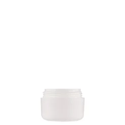 15 ml barattolo in plastica 'Bianca', PP, bianco, bocca: chiusura a vite