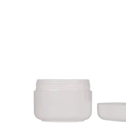 150 ml barattolo in plastica 'Bianca', PP, bianco, bocca: chiusura a vite