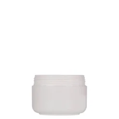 150 ml barattolo in plastica 'Bianca', PP, bianco, bocca: chiusura a vite