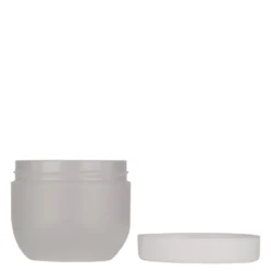 100 ml barattolo in plastica 'Magic', PP, naturale, apertura: chiusura a vite