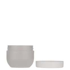 50 ml barattolo in plastica 'Magic', PP, naturale, bocca: chiusura a vite