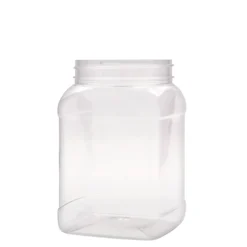1.500 ml barattolo PET 'Dana', quadrato, plastica, bocca: 100/400