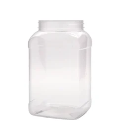 3.000 ml barattolo PET 'Dana', quadrato, plastica, bocca: 110/400