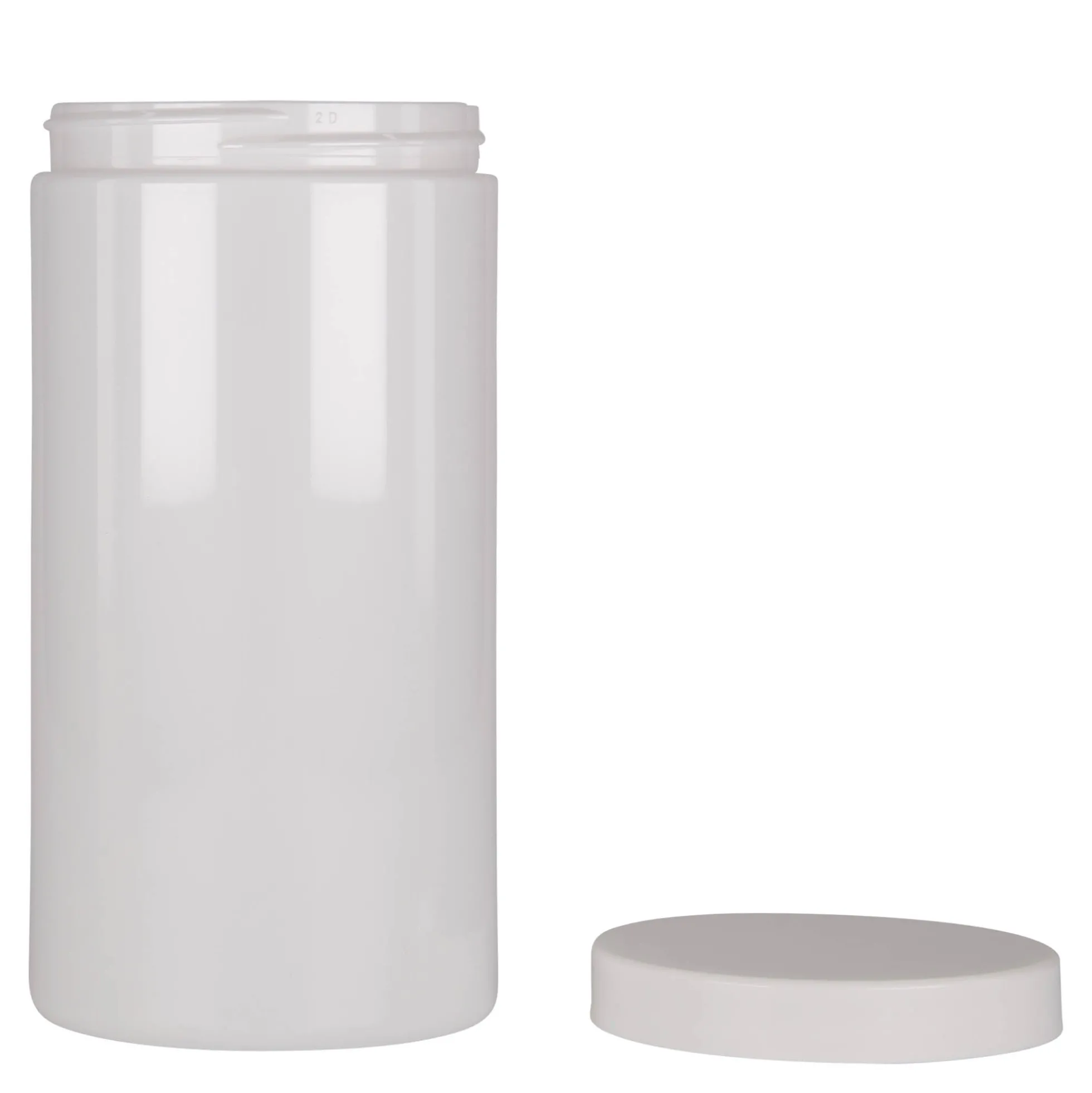 500 ml barattolo PET 'Isabella', bianco, bocca: 70/400