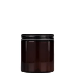 250 ml barattolo PET 'Isabella', marrone, bocca: 70/400