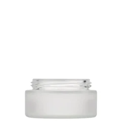 100 ml barattolo 'Platin Edition', vetro, satinato, bocca: chiusura a vite