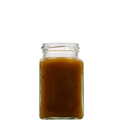 260 ml barattolo quadrato, bocca: twist-off (TO 58)