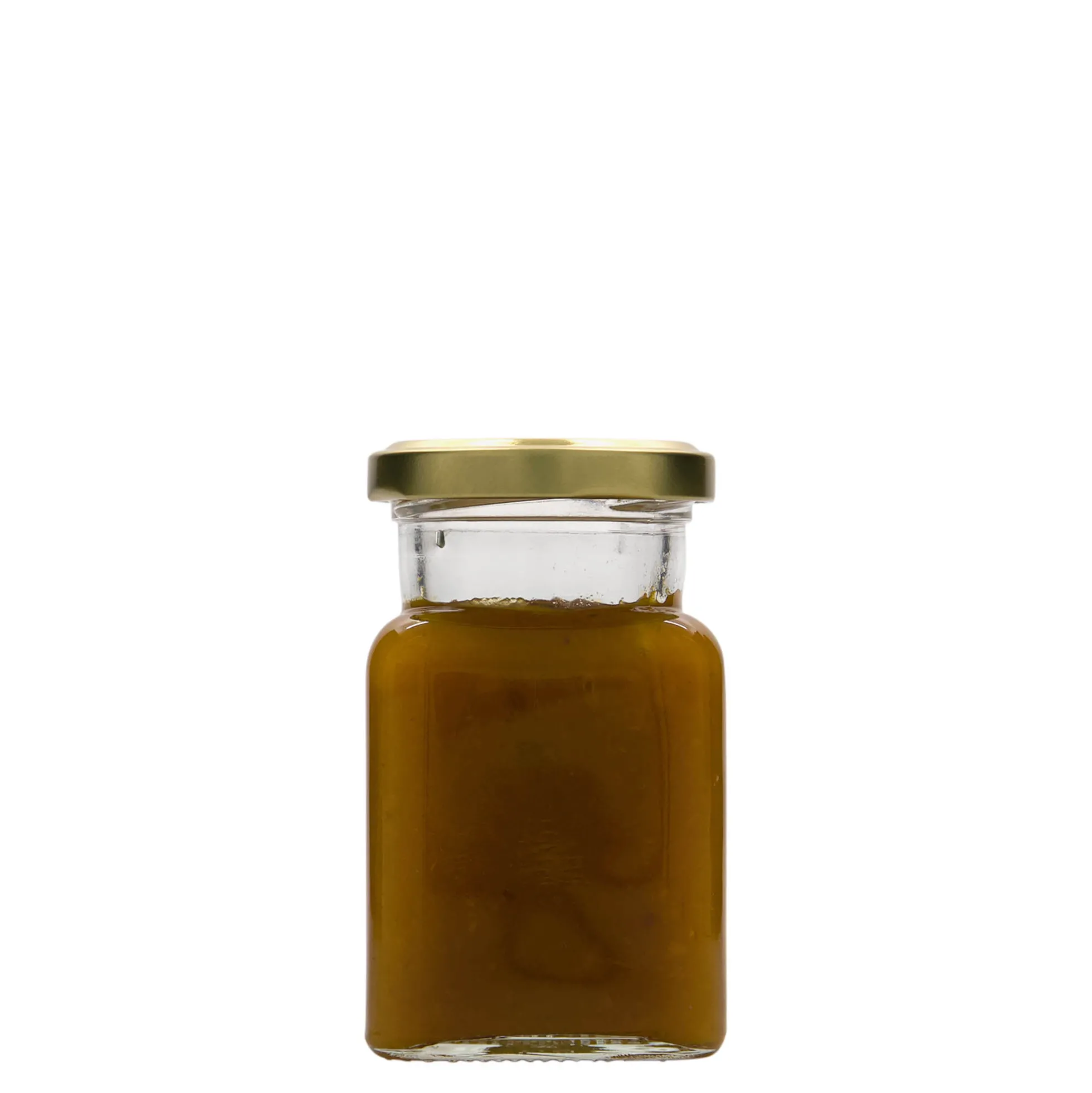 150 ml barattolo quadrato, bocca: Twist-Off (TO 53)