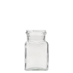150 ml barattolo quadrato, bocca: Twist-Off (TO 53)