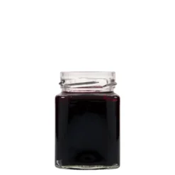 212 ml barattolo quadrato 'Funny', bocca: Deep-Twist-Off (DTO 58)