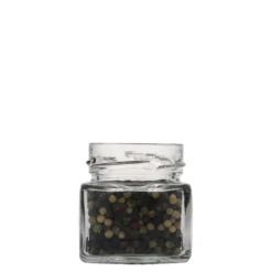 106 ml barattolo quadrato 'Ikarus', bocca: Deep-Twist-Off (DTO 58)