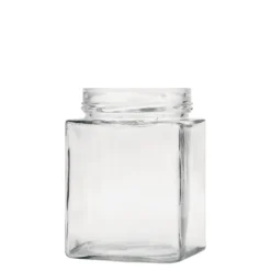 580 ml barattolo quadrato 'Ikarus', bocca: Deep-Twist-Off (DTO 82)