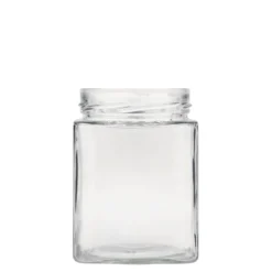 580 ml barattolo quadrato 'Ikarus', bocca: Deep-Twist-Off (DTO 82)