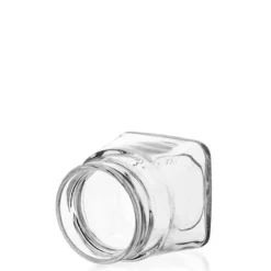 106 ml barattolo quadrato 'Luxor', bocca: Deep-Twist-Off (DTO 58)