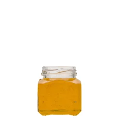 106 ml barattolo quadrato 'Milano', bocca: Twist-Off (TO 48)