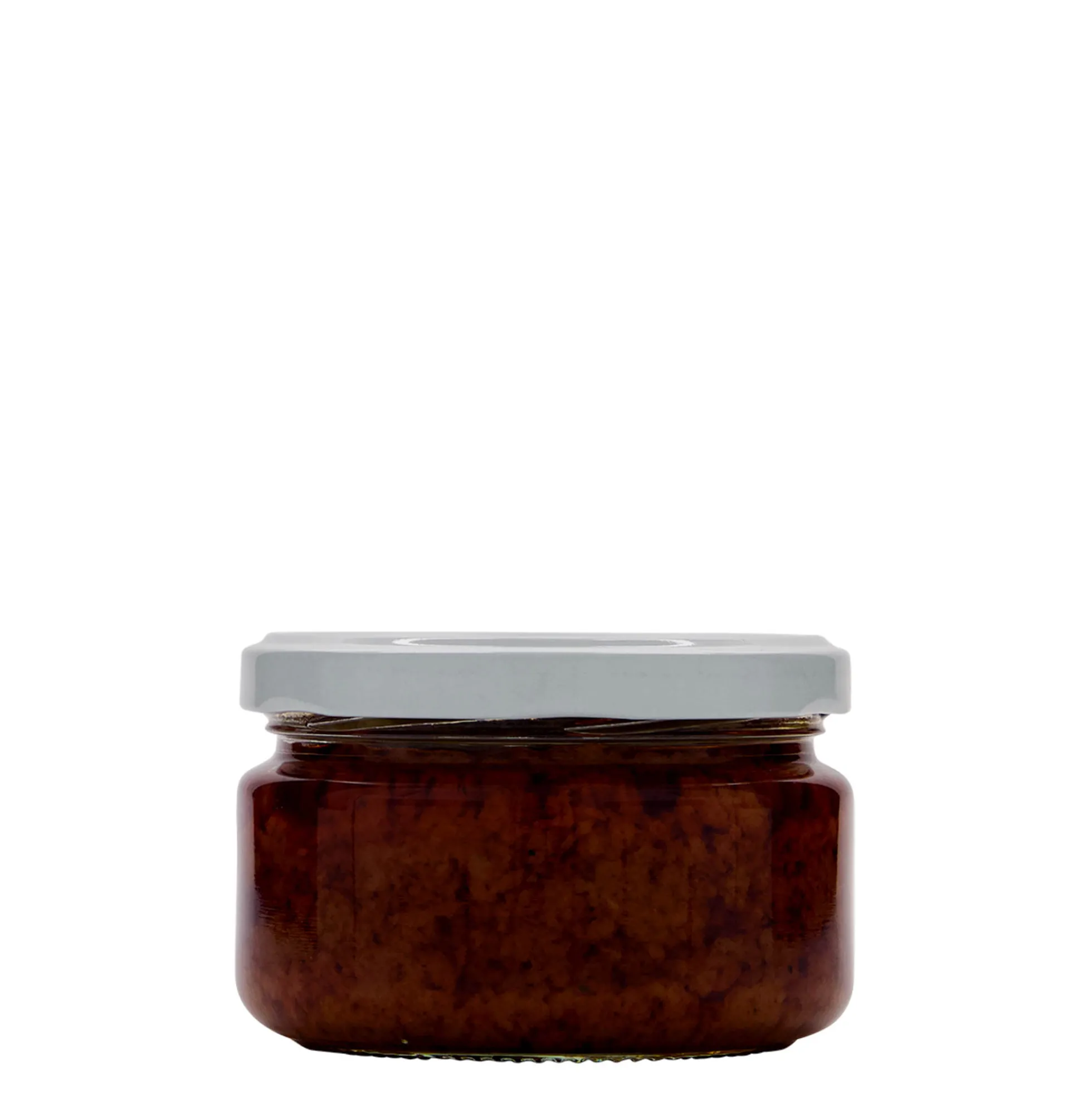 230 ml barattolo rotondo basso, bocca: Twist-Off (TO 82)