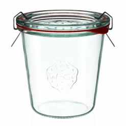 290 ml barattolo WECK a bocca larga, bordo arrotondato