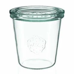 290 ml barattolo WECK a bocca larga, bordo arrotondato