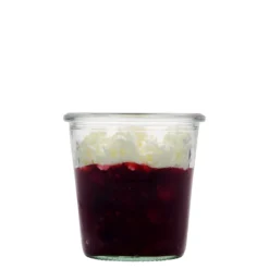 290 ml barattolo WECK a bocca larga, bordo arrotondato