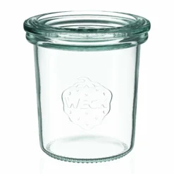 160 ml barattolo WECK a rovescio, bocca: bordo tondo