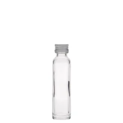 20 ml bottiglia a fiasco, vetro, bocca: PP 18