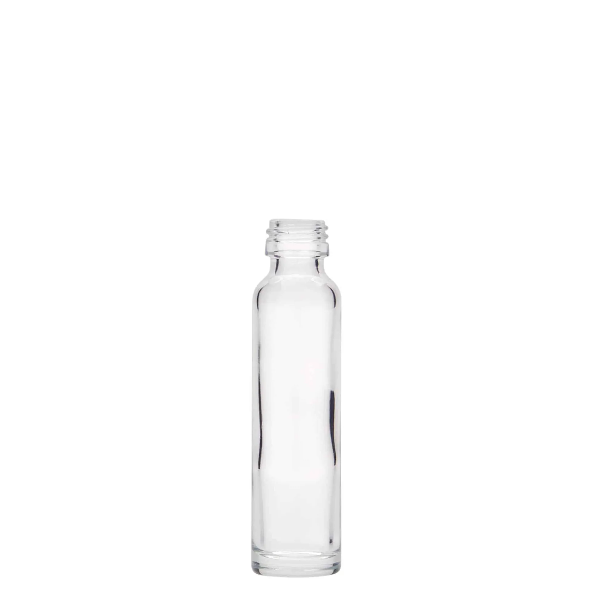 20 ml bottiglia a fiasco, vetro, bocca: PP 18
