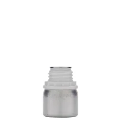 50 ml bottiglia in alluminio, metallo, argento, bocca: DIN 32