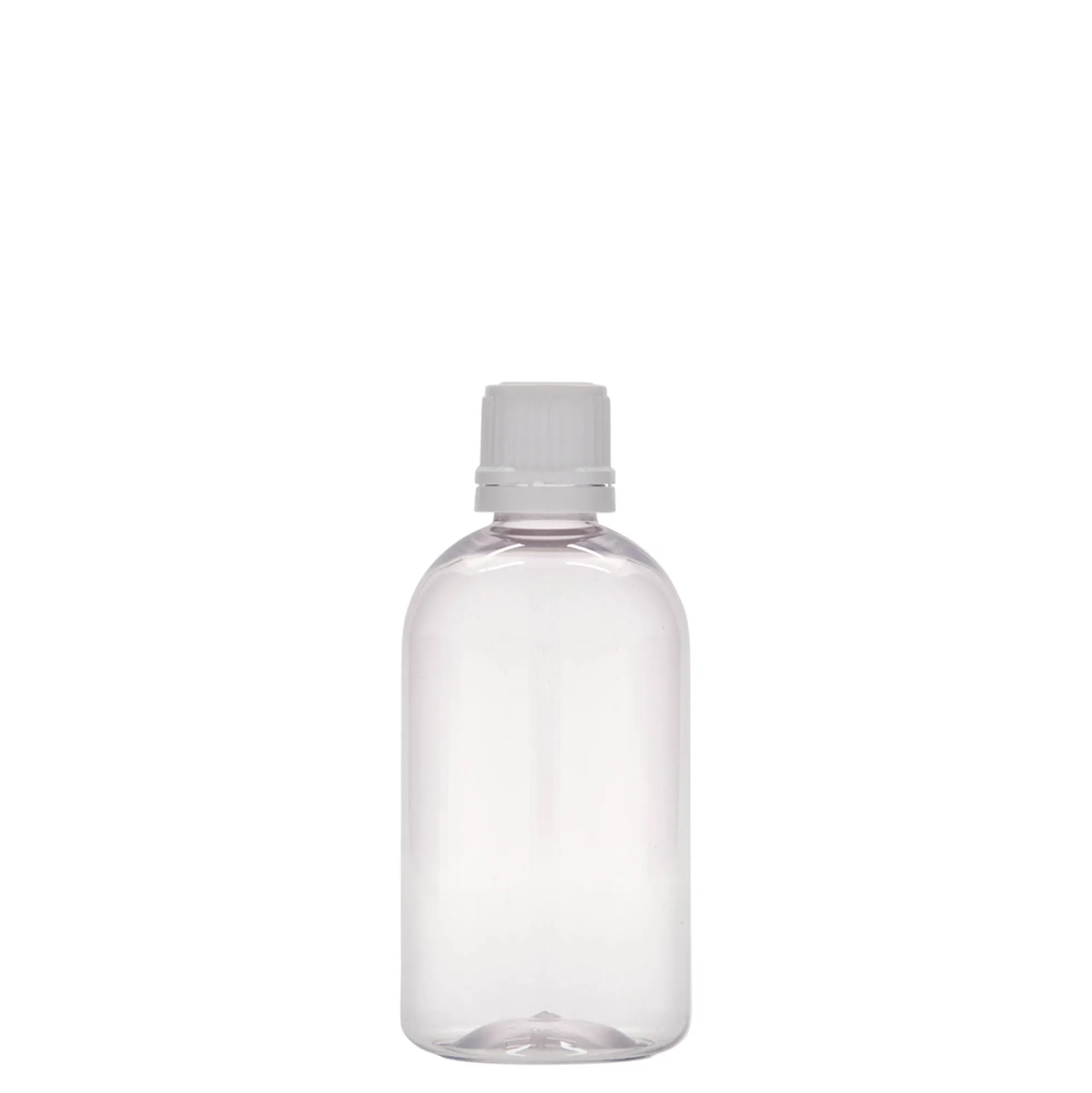 100 ml bottiglia medica in PET 'Easy Living', plastica, bocca: DIN 18